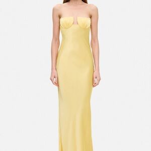 Anna October Yellow Maxi Dress